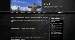 Desktop Screenshot of cvtc.ca